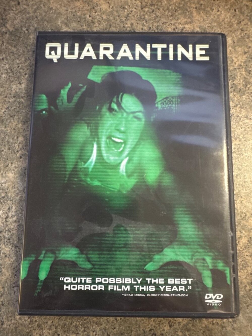 Quarantine DVD 2008 Horror Movie Approx. 89 Minutes R Rated Sony Pictures